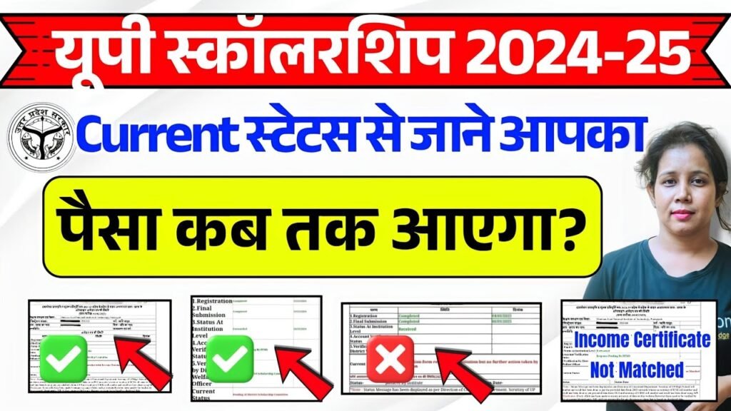 UP Scholarship 2024-25: 55 लाख छात्रों के खाते में इस दिन आएगा स्कालरशिप का पैसा यहाँ देखे नाम?